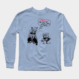 Bear Vs Teddy - The Real Thing Long Sleeve T-Shirt